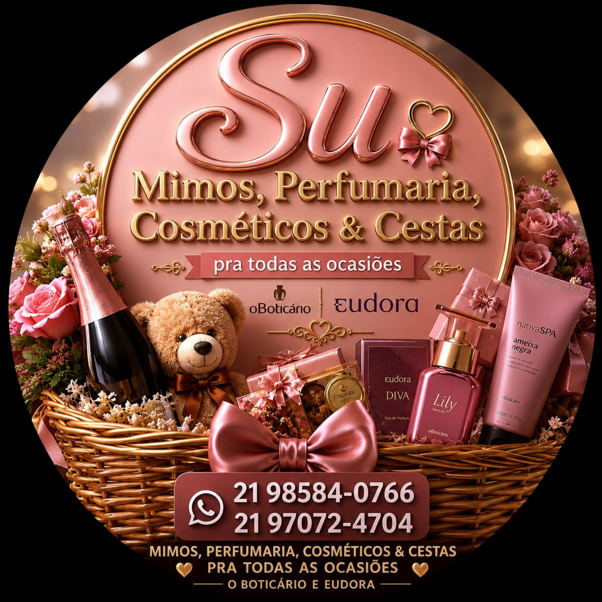Su Mimos, perfumaria, cosméticos & cestas